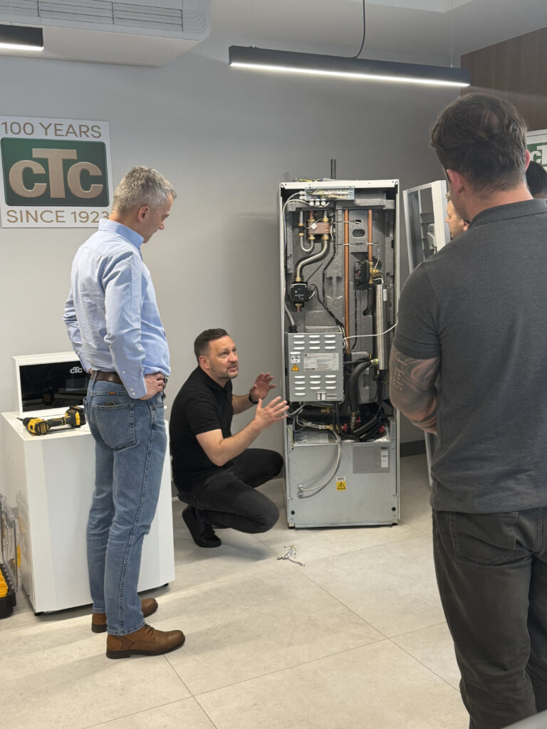 Szkolenie na temat szwedzkich pomp ciepła CTC