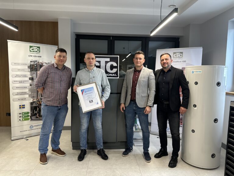 Szkolenie pomp ciepła Dużych Mocy CTC Professional w Nowatermia