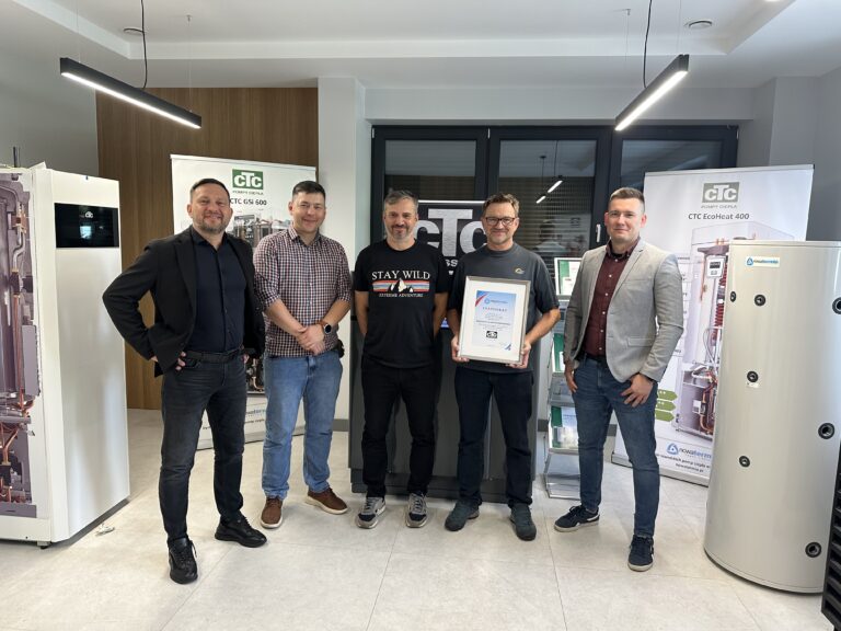 Szkolenie pomp ciepła Dużych Mocy CTC Professional w Nowatermia