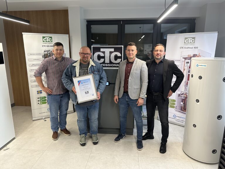 Szkolenie pomp ciepła Dużych Mocy CTC Professional w Nowatermia