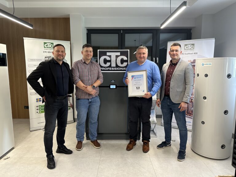 Szkolenie pomp ciepła Dużych Mocy CTC Professional w Nowatermia