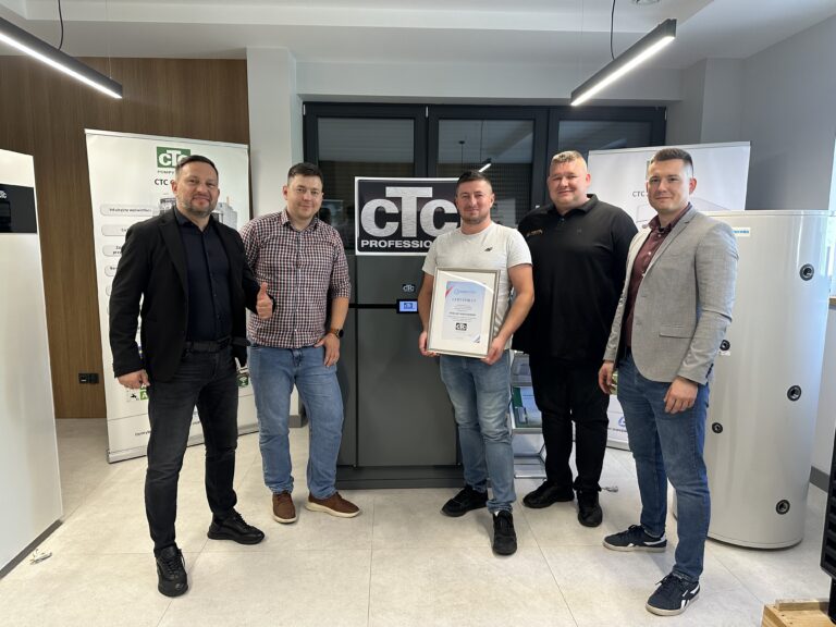 Szkolenie pomp ciepła Dużych Mocy CTC Professional - Instalcentrum