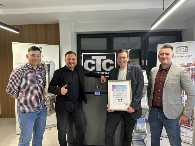 Szkolenie pomp ciepła Dużych Mocy CTC Professional w Nowatermia