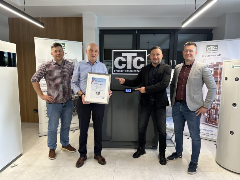 Szkolenie pomp ciepła Dużych Mocy CTC Professional w Nowatermia