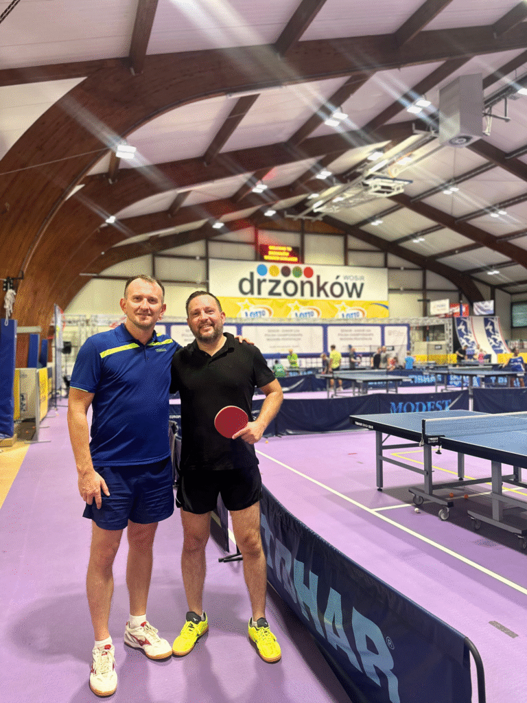 Nowatermia u Lucjana Błaszczyka - legendy tenisa stołowego