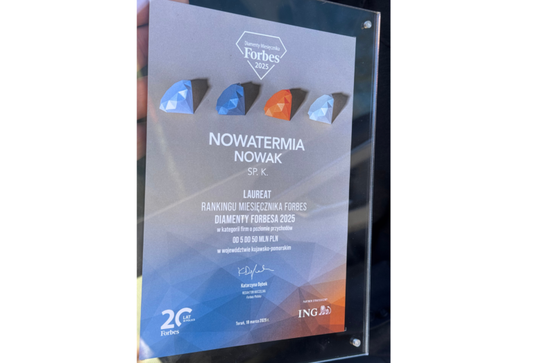 Nowatermia Diamenty Forbesa 2025