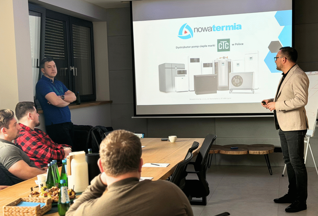 Szkolenie na temat szwedzkich pomp ciepła CTC